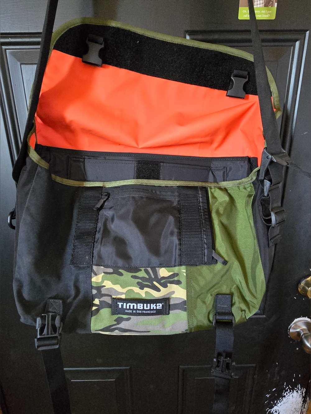 Timbuk2 Green Camo Messenger Bag - Picture 3 of 10